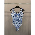 DG new print one-piece swimsuit