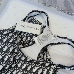 Dior long sleeve one piece swimsuit