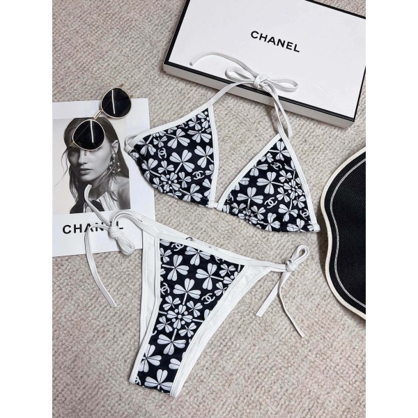 Chanel new printed bikini