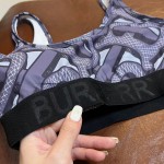 Burberry printed high stretch fitness yoga wear tracksuit