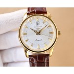 Longines men's three needles with calendar super luminous