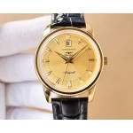 Longines men's three needles with calendar super luminous