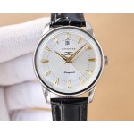 Longines men's three needles with calendar super luminous