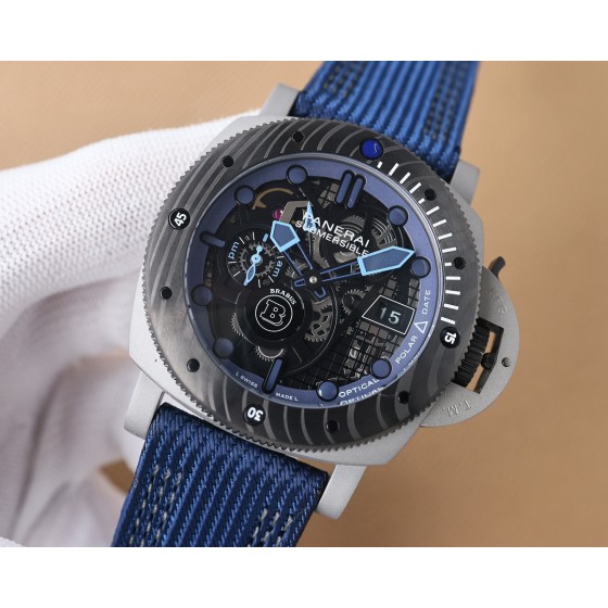 Panerai - 47mm Submersible Series Explosive Skeleton Watch