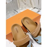Hermes spring and summer sandals series couple models classic models