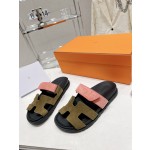 Hermes spring and summer sandals series couple models classic models