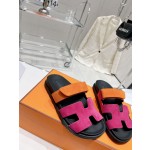 Hermes spring and summer sandals series couple models classic models