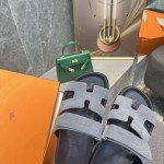 Hermes spring and summer sandals series couple models classic models