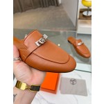 Hermes early spring new slippers