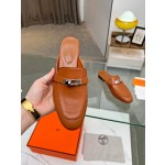 Hermes early spring new slippers