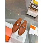 Hermes early spring new slippers