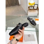Hermes early spring new slippers