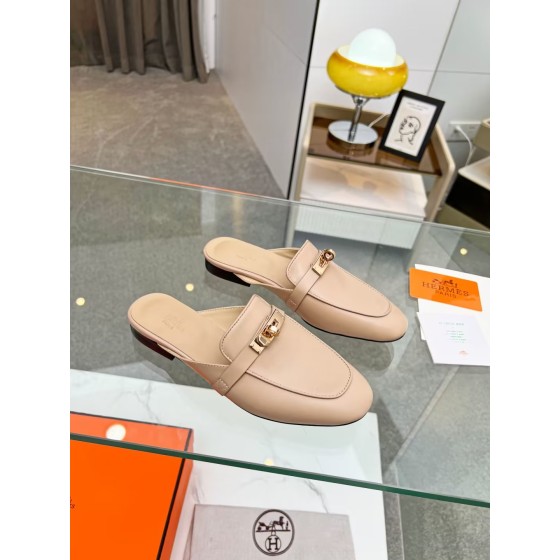 Hermes early spring new slippers