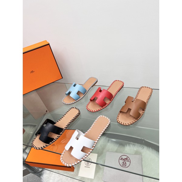 Hermes early spring new slippers