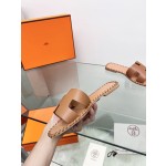 Hermes early spring new slippers