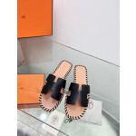 Hermes early spring new slippers