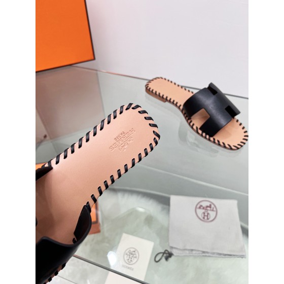 Hermes early spring new slippers