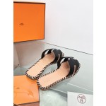 Hermes early spring new slippers