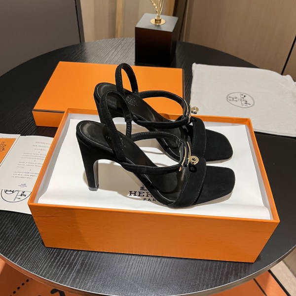 Hermes classic H high-heeled sandals series