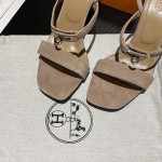 Hermes classic H high-heeled sandals series