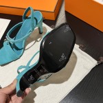 Hermes classic H high-heeled sandals series
