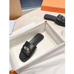 Hermes pure steel kelly lock slippers