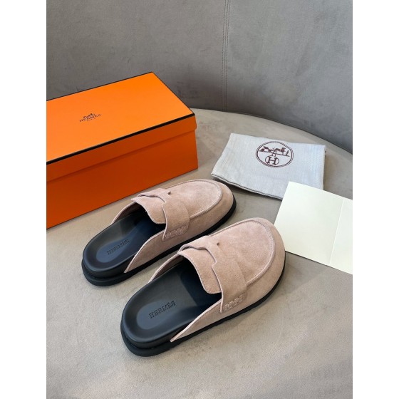 Hermes Birkenstock Mules