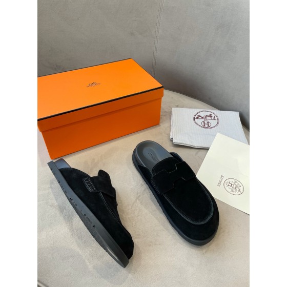 Hermes Birkenstock Mules