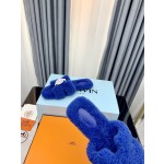 Hermes Autumn and Winter Flat Fur Drags