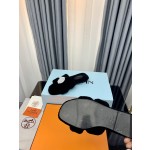 Hermes Autumn and Winter Flat Fur Drags