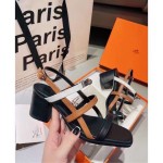 Hermes 6.5cm medium heel sandals