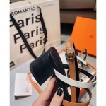 Hermes 6.5cm medium heel sandals