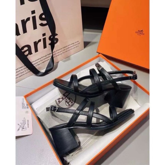 Hermes 6.5cm medium heel sandals
