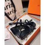 Hermes 6.5cm medium heel sandals