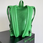 Bottega Veneta BV Woven Shoulder Bag Parrot Green #653118