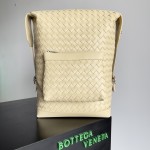 Bottega Veneta BV Woven Shoulder Bag Oatmeal #653118