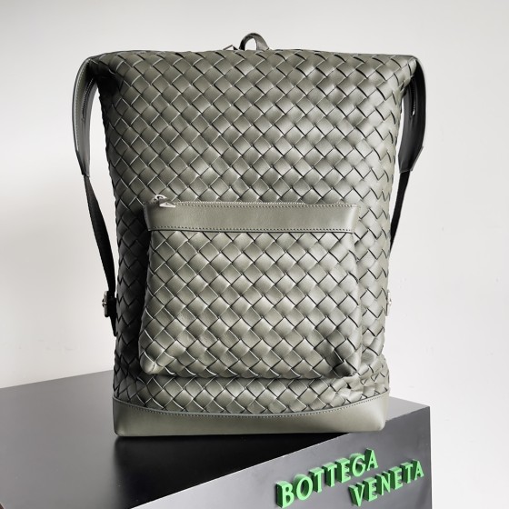 Bottega Veneta BV Braided Shoulder Bag Original Wild Green #653118