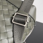 Bottega Veneta BV Braided Shoulder Bag Original Wild Green #653118