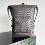 Bottega Veneta BV 编织双肩包 巧克力棕色 #653118