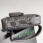 Bottega Veneta BV 编织双肩包 巧克力棕色 #653118