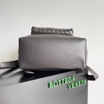 Bottega Veneta BV 编织双肩包 巧克力棕色 #653118