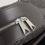 Bottega Veneta BV 编织双肩包 巧克力棕色 #653118