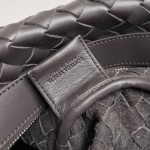 Bottega Veneta BV 编织双肩包 巧克力棕色 #653118
