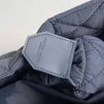 Bottega Veneta Bv Woven Nylon Bag 15 compartments oversized navy #70529