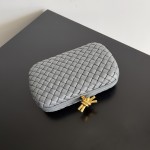 Bottega Veneta Bv Evening Bag Grey #717622