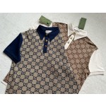 Gucci...🆕Original 🆕 Jacquard Color Block Polo Shirt