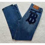 Burberry…New TB Print Straight Leg Jeans