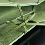 Bottega Veneta bv torte bag grained green pepper green large #609175