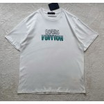 Louis Vuitton Heavy Industry Gradient Beaded Beaded Short Sleeve T