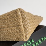 Bottega Veneta bv vegetable basket medium mustard green #608810